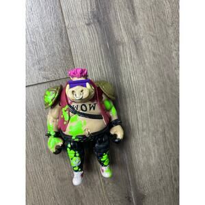TMNT Rocksteady Mutations Playmates Action Figure 5" Green Paint Splatter 2020